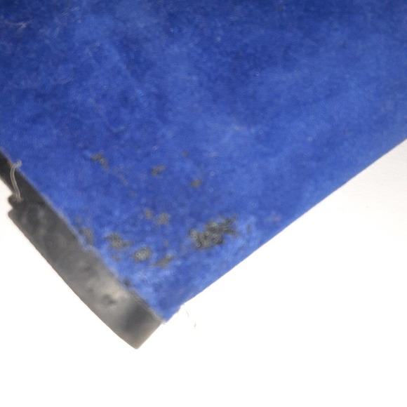 Michael Antonio Blue Suede Wedge Boot sz 8 Flaw - Picture 6 of 6